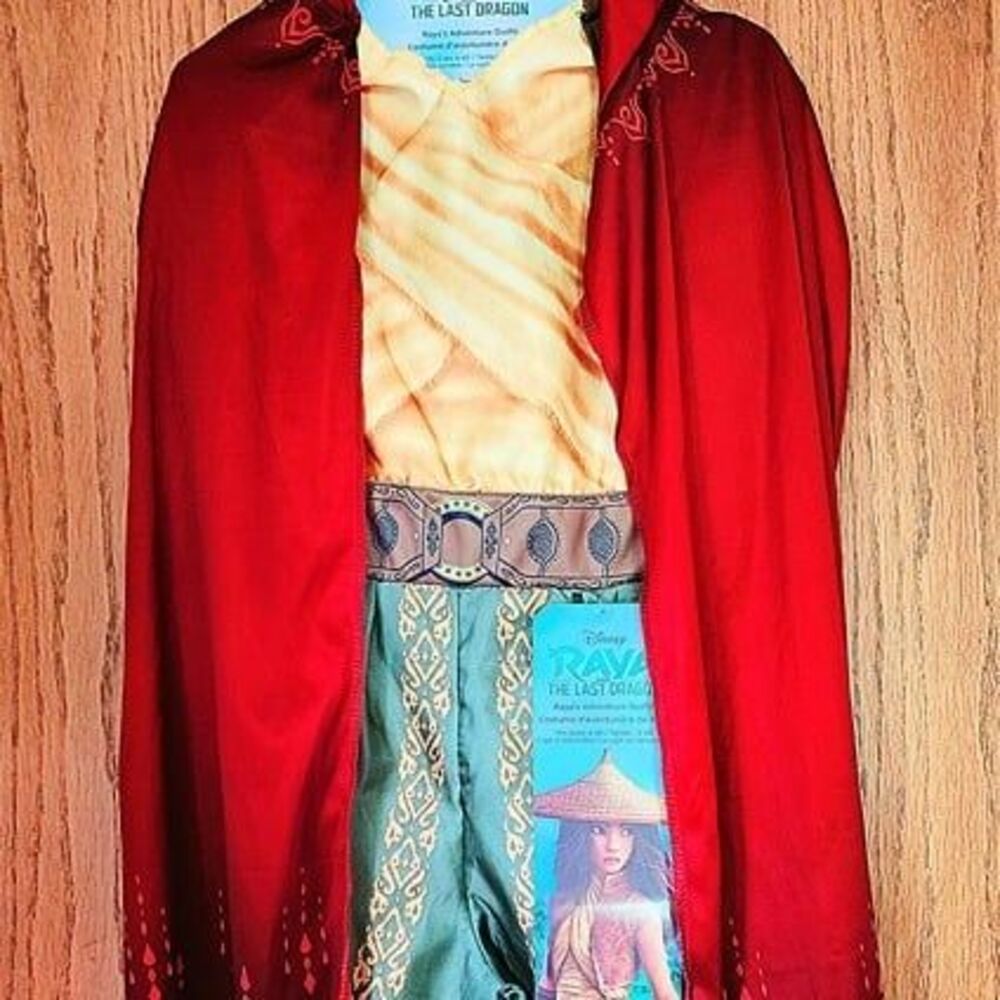 Kid's Deluxe Disney Raya Costume Size: S (4-6X) NWT